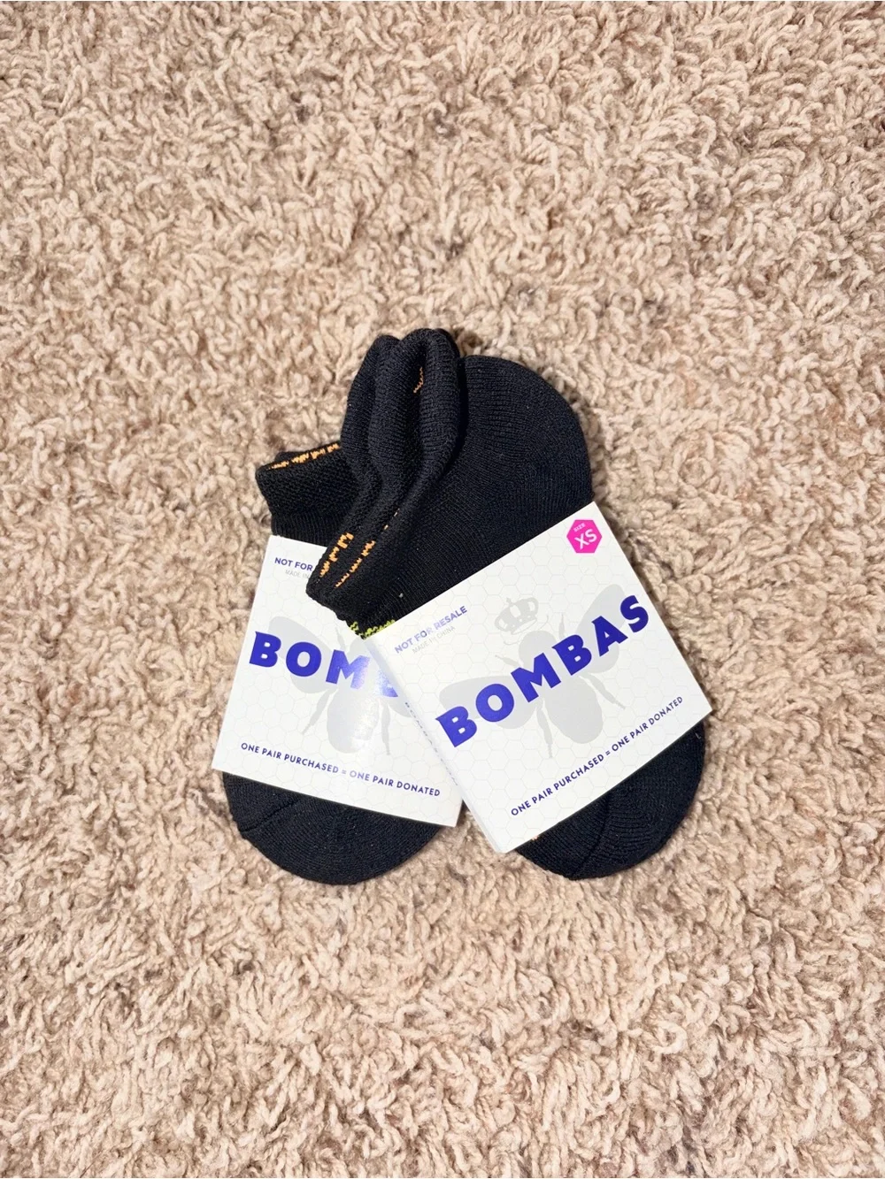 NWT 2 Pairs Toddler Bombas Black Low-Cut Kids Socks Ankle Soft New Bundle Set